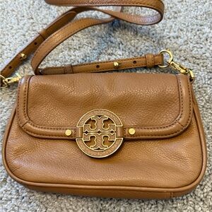 Brown Leather Crossbody Bag